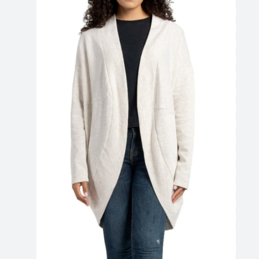 *Final Sale* Eco Threads Open Sweater - L